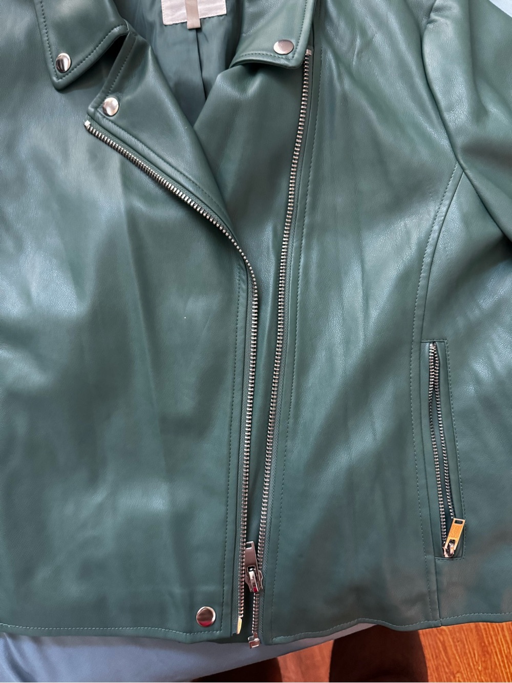Women’s Pleather Moto Jacket